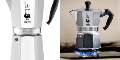Cafetera Moka Express Bialetti: Espresso Italiano 12 tazas