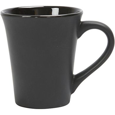 Taza negra creativa (10x6-9cm)
