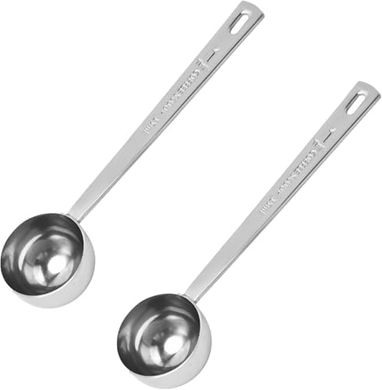 Cucharas medidoras de acero inoxidable (15ml) con mango largo