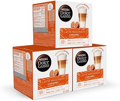 Nescafé Dolce Gusto Café Latte Macchiato Caramelo (3x16 cápsulas)
