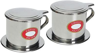 Cafetera vietnamita con filtro, 2 unidades, 100ml