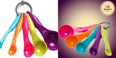 Set de 5 cucharas medidoras Colourworks
