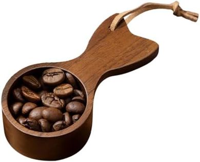 Cucharas de café de madera ergonómicas: medición precisa.
