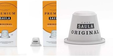 Cápsulas de café Saula compostables (Nespresso, pack doble)