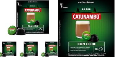 Café con Leche Catunambú: 4 paquetes de 160g
