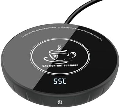 Calentador de tazas negro