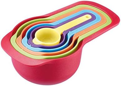 Cucharas medidoras Westmark, 6 piezas, 7.5-250ml, BPA free.
