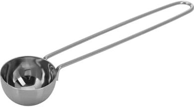Cuchara dosificadora Westmark: 8g café, mango largo, acero inoxidable