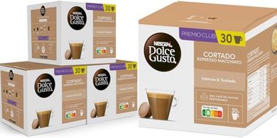 Dolce Gusto Cortado: Cápsulas de almendra tostada (pack triple)