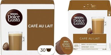 Café con Leche Dolce Gusto: Intensidad 7 (30 cápsulas)