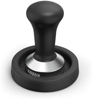 Prensa café Xavax 51mm con base acero inoxidable y silicona.
