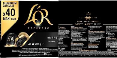 Cápsulas Ristretto Espresso Nespresso (40 unidades)