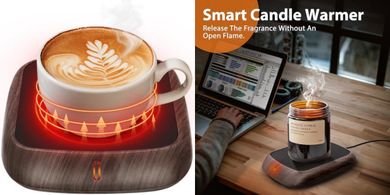 Calentador inteligente de tazas: 3 temperaturas, apagado automático.