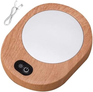 Calentador de tazas USB con base antideslizante para café y té.